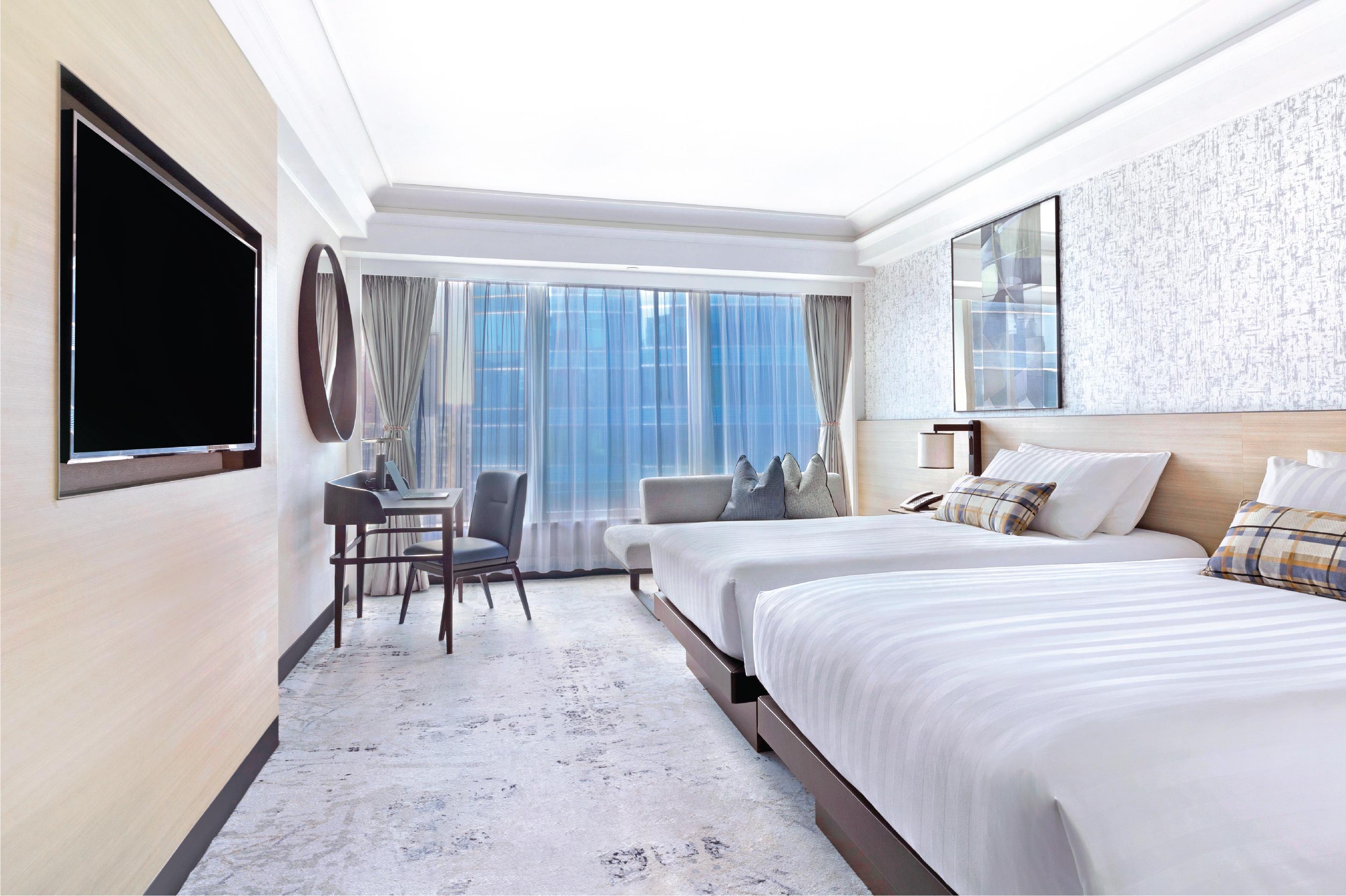 Harbour Grand Kowloon Hotell Hongkong Eksteriør bilde Deluxe Room