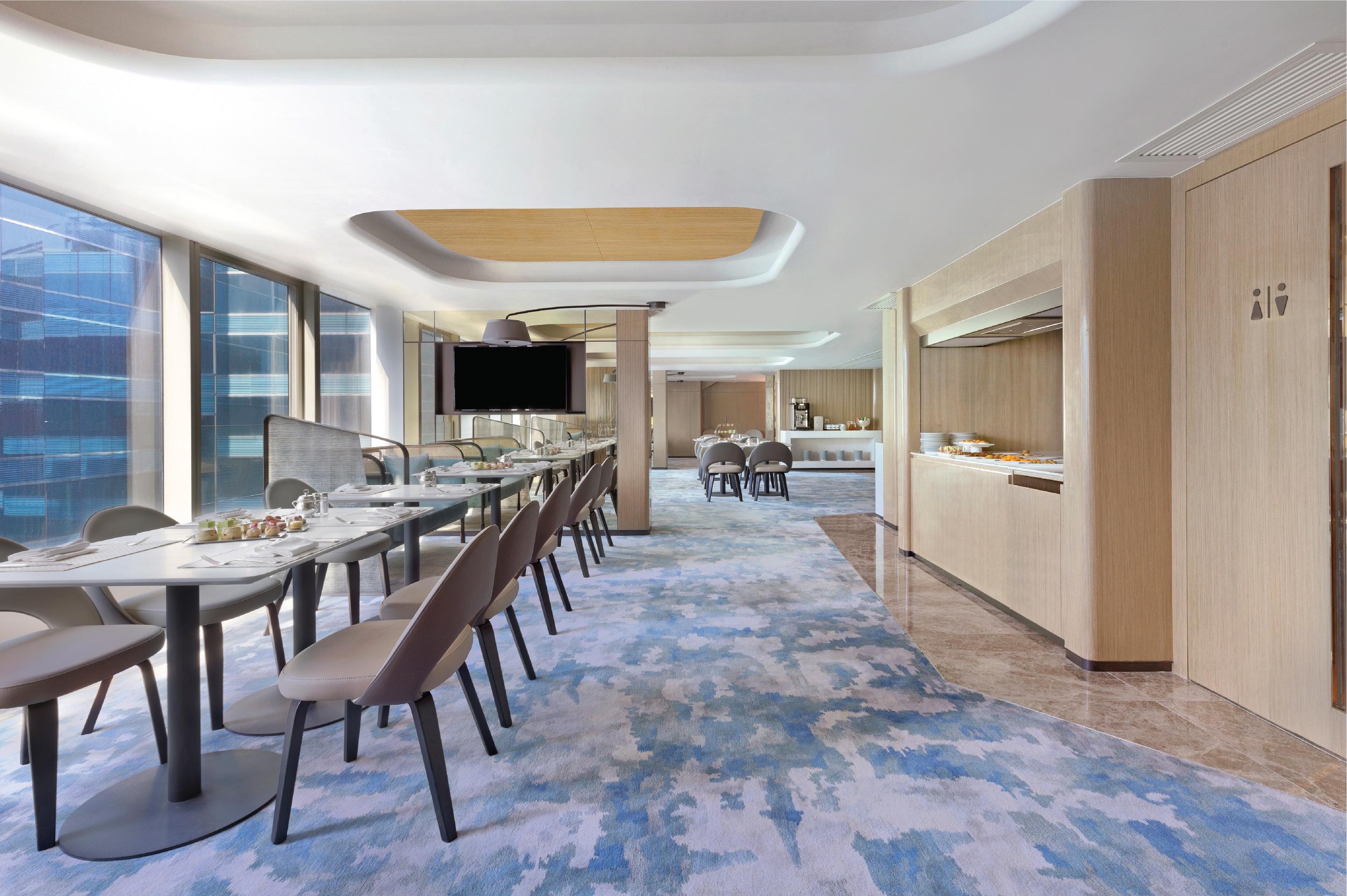 Harbour Grand Kowloon Hotell Hongkong Eksteriør bilde Club Lounge at the Westin Seoul