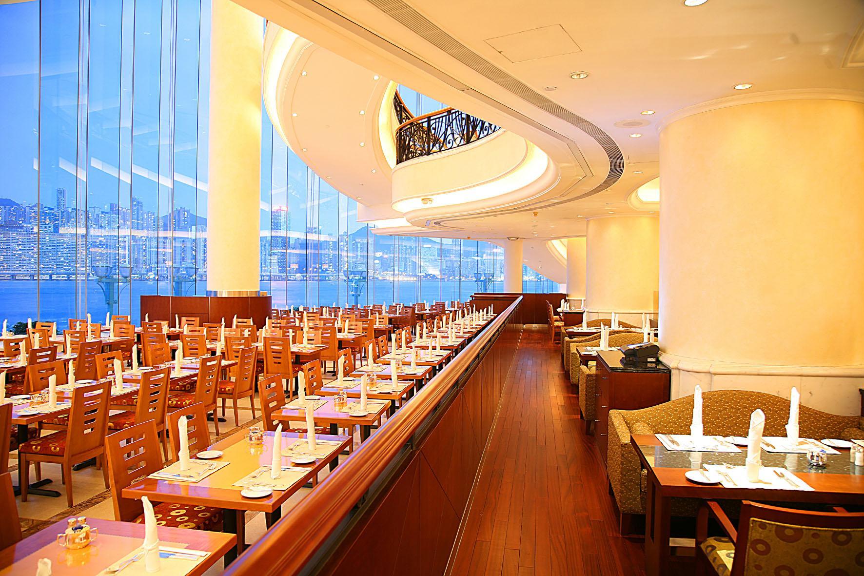 Harbour Grand Kowloon Hotell Hongkong Eksteriør bilde The restaurant