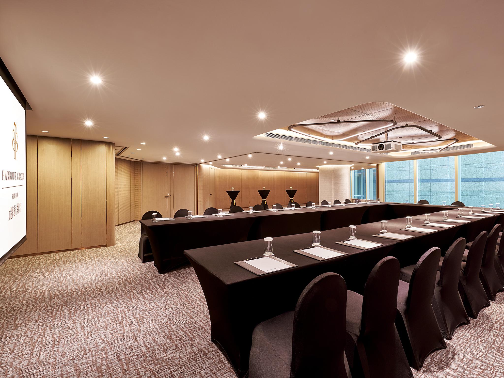 Harbour Grand Kowloon Hotell Hongkong Eksteriør bilde Meeting room