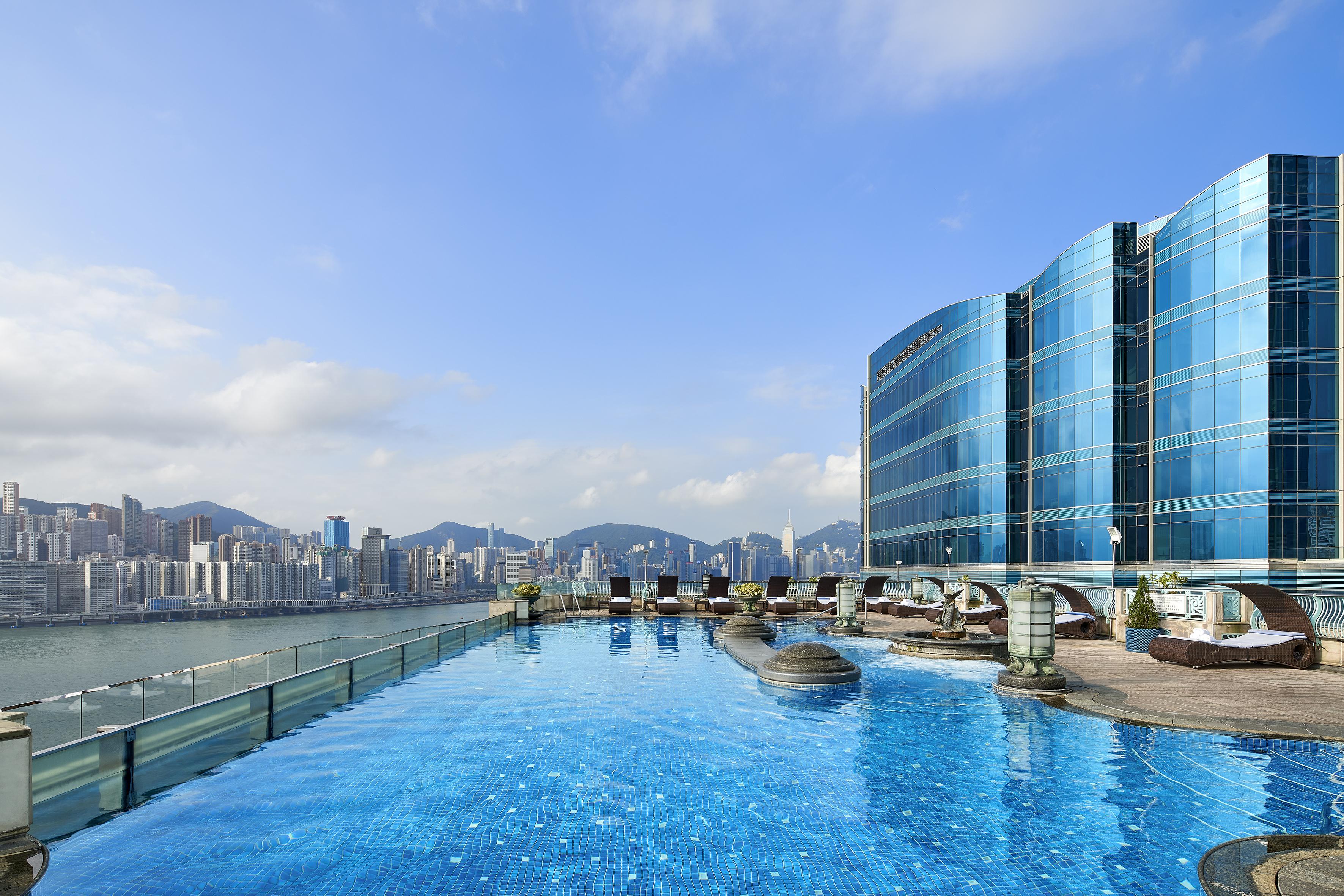 Harbour Grand Kowloon Hotell Hongkong Eksteriør bilde The Infinity Pool at The Mira Hong Kong