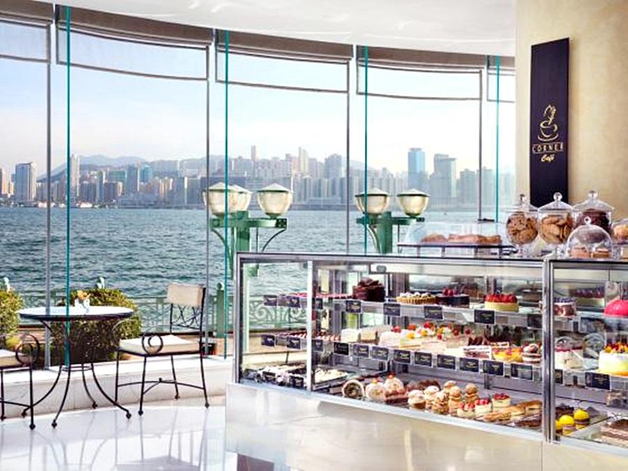 Harbour Grand Kowloon Hotell Hongkong Eksteriør bilde Café Mira