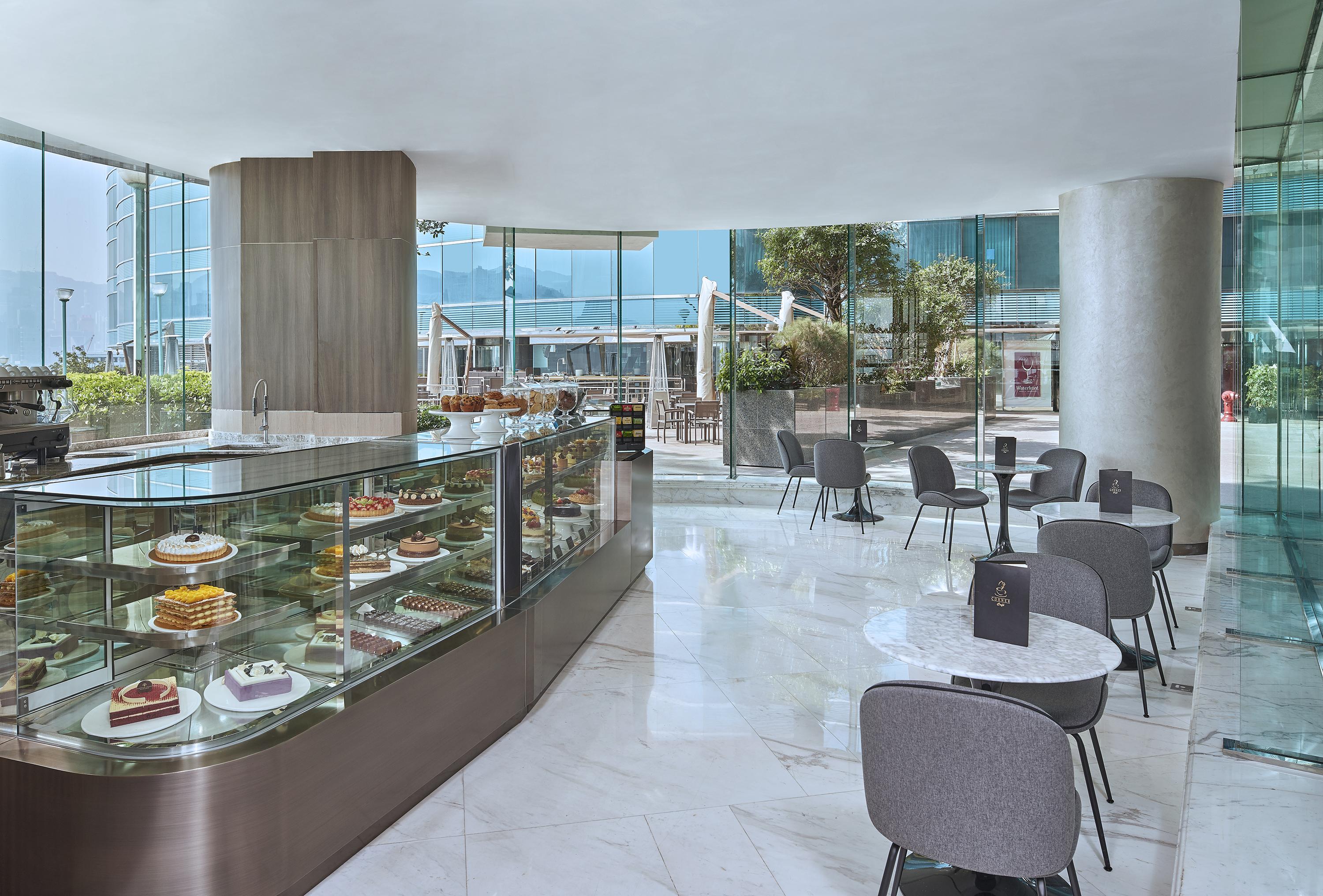 Harbour Grand Kowloon Hotell Hongkong Eksteriør bilde The Coffee Club, The Westin, Doha