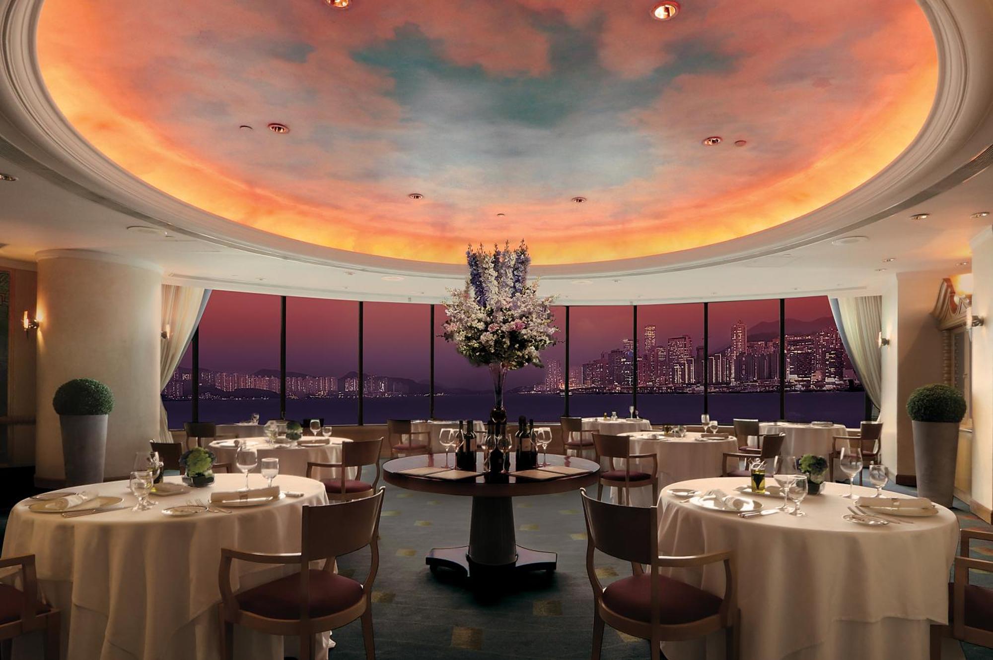 Harbour Grand Kowloon Hotell Hongkong Eksteriør bilde The Club's dining room