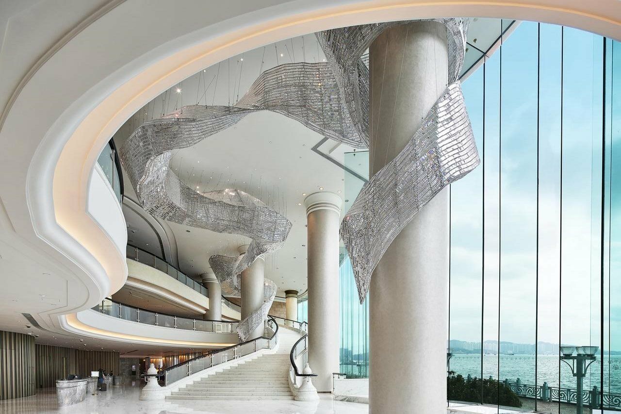 Harbour Grand Kowloon Hotell Hongkong Eksteriør bilde The lobby of the Ritz-Carlton, Hong Kong